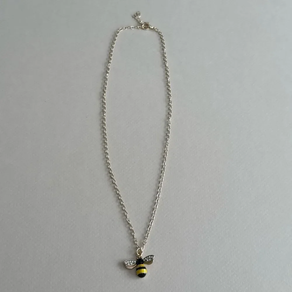 Bee Pendant Necklace #1689